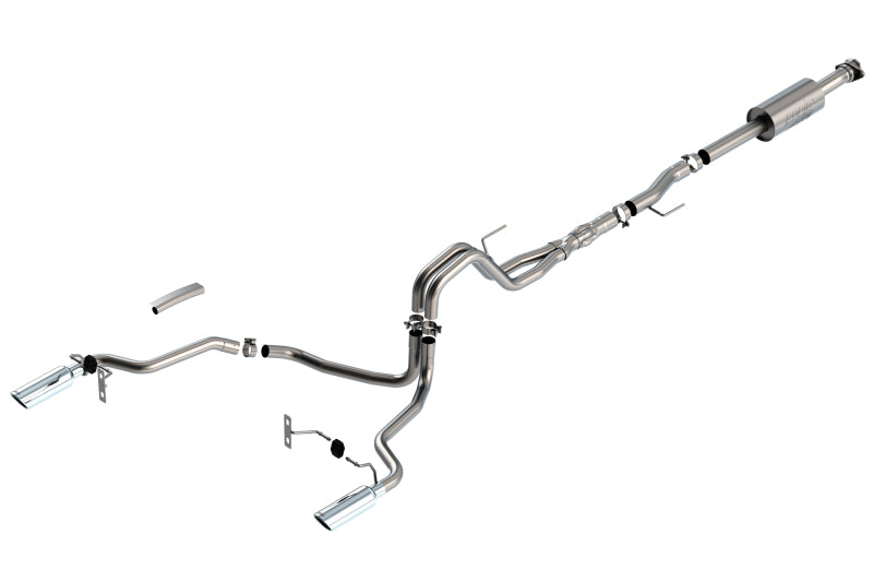 Borla F-150 2021 5.0L 4dr CC SB EC STB Lariat/KR/Platinum/LTD 3/2.25 SRE Cat-Back ATAK CHR Conseils