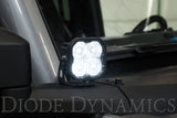 Kit de feux de fossé à DEL Diode Dynamics 2021 pour Ford Bronco SS3 - Combo Pro jaune