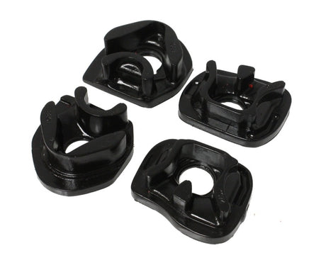 Inserts de support de moteur noirs Energy Suspension 02-04 Acura RSX (inclut Type S) / 02-04 Honda Civic Si