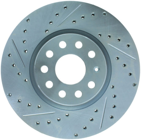 Rotor avant droit fendu et percé StopTech Select Sport 06-17 Volkswagen Jetta