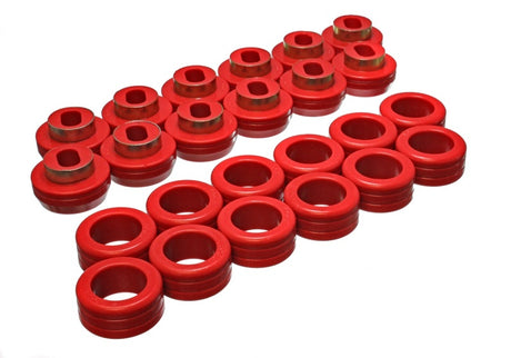 Ensemble de supports de carrosserie Energy Suspension GM - Rouge