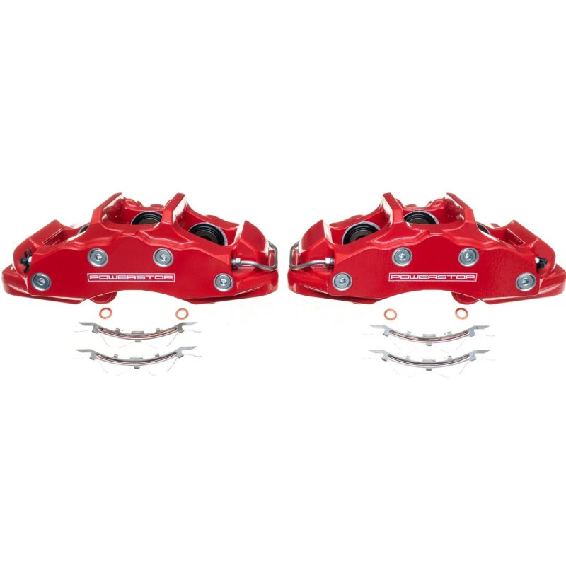 Étriers avant rouges Power Stop 06-13 Chevrolet Corvette - Paire