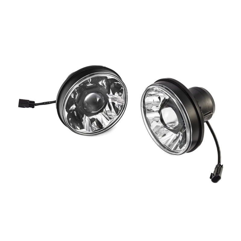 Phare de rechange KC HiLiTES 18-20 Jeep JL/JT 7 pouces Gravity LED Pro approuvé DOT (système de paire)