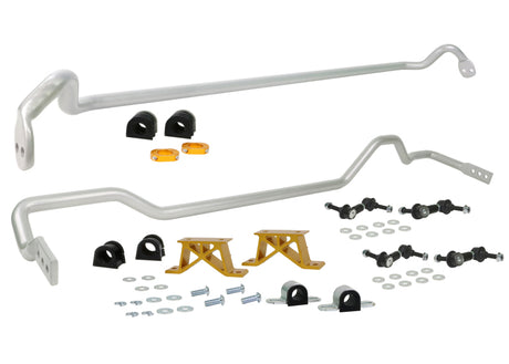 Kit de barres stabilisatrices avant et arrière de 24 mm pour Subaru WRX STi 06-07 Whiteline
