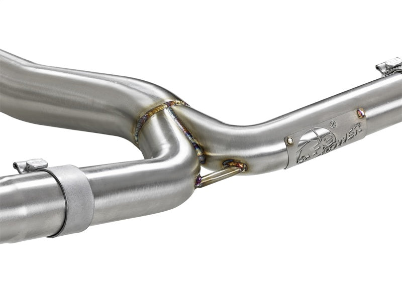 aFe Takeda 3in SS Exhaust Cat-Back 15-16 Subaru WRX/STI 2.0L/2.5L Embouts polis