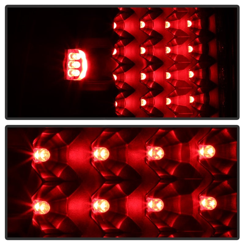 xTune Dodge Ram 1500 94-01 / Ram 2500/3500 94-02 LED Tail Lights Black ALT-ON-DRAM94-LED-BK