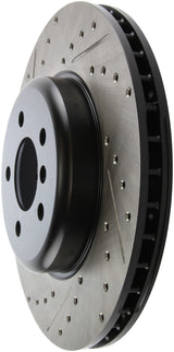 Disque de frein avant droit fendu et percé StopTech pour BMW 535i 2011-2013 / BMW 640i 2012-2016