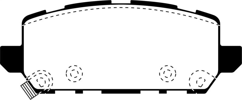 Plaquettes de frein arrière Redstuff EBC 2015+ Honda HR-V 1,8 L