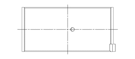 Jeu de roulements de bielle surdimensionnés hautes performances ACL Mitsubishi 4G63/4G64 6 boulons 1ère génération DSM 0,25 mm