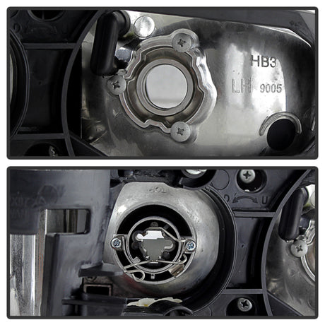 Phares de projecteur Spyder Pontiac Grand Prix 97-03 CCFL Halo Blk Low H1 PRO-YD-PGP97-1PC-CCFL-BK