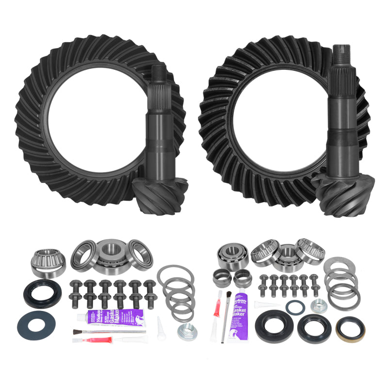 Kit de couronne et pignon Yukon avant et arrière pour différentiel Toyota 10.5/9R rapport 5.29