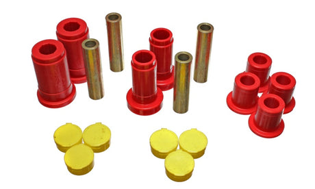 Ensemble de bagues de bras de suspension avant rouges Energy Suspension 02-05 Dodge Ram 1500 2WD