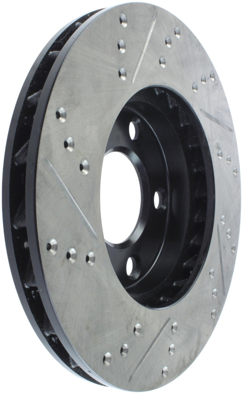 Rotor avant gauche rainuré et percé StopTech pour Ford Mustang 94-04 (sauf Cobra et Bullitt)