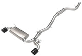 aFe POWER Takeda 2021 Toyota Supra 2.0L (t) 2.5in-3in 304 SS CB Échappement avec embouts noirs