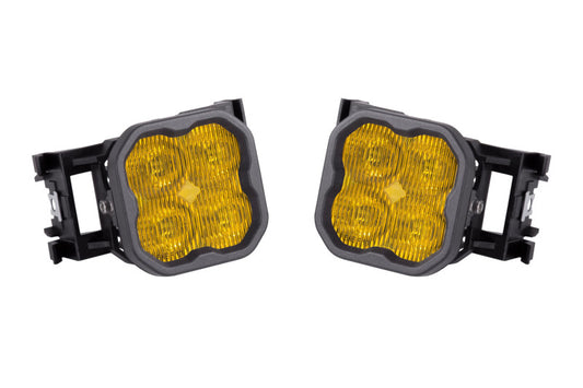 Diode Dynamics SS3 Pro Type X Kit ABL - Yellow SAE Fog