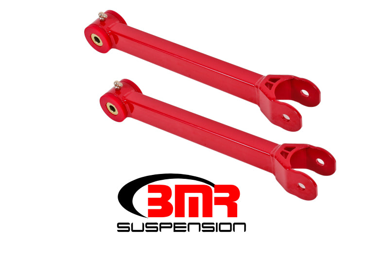 Bras de suspension supérieurs non réglables BMR 16-17 6e génération Camaro (polyuréthane) - Rouge