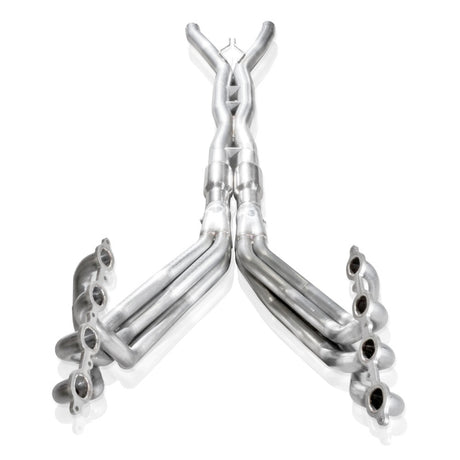 Collecteurs d'échappement Corvette C7 2014+ en acier inoxydable 1-7/8 po primaires Collecteurs 3 po Catalyseurs à haut débit X-pipe