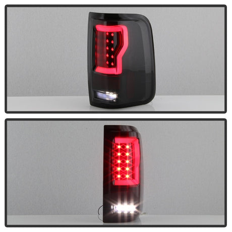 Feu arrière Spyder Ford F150 04-08 Styleside V2 - LED - Fumée noire ALT-YD-FF15004V2-LBLED-BSM