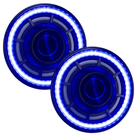 Phares de projecteur Oracle Oculus 7 pouces ColorSHIFT Bi-LED pour Jeep Wrangler JK VOIR LA GARANTIE