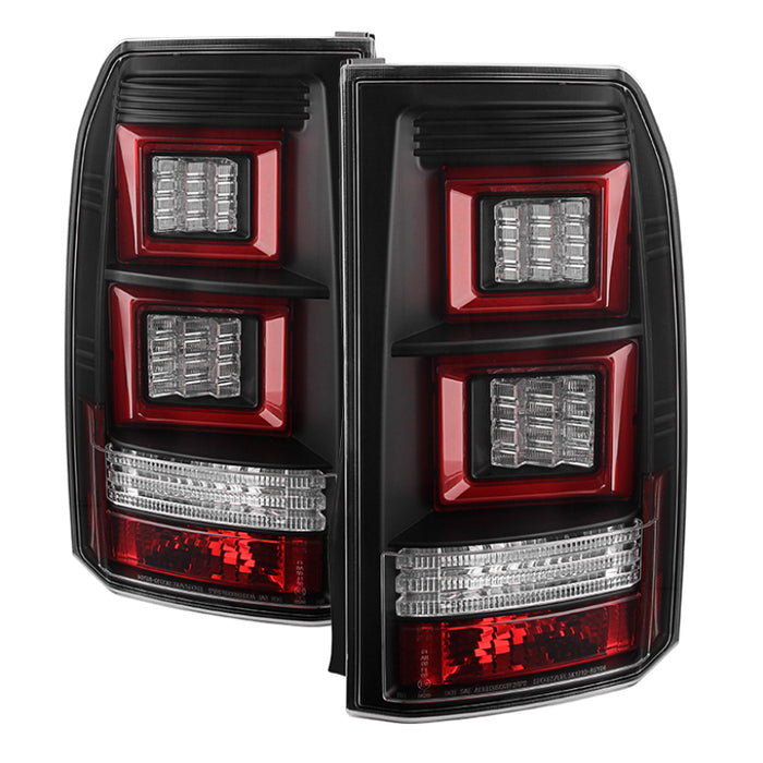 Barre lumineuse LED Spyder Land Rover Discovery 3 LR3 05-09 Feux arrière noirs ALT-YD-LRD05-LED-BK