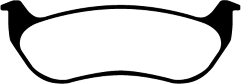 Plaquettes de frein arrière EBC 07-11 Ford Explorer Sport Trac 4.0 Ultimax2