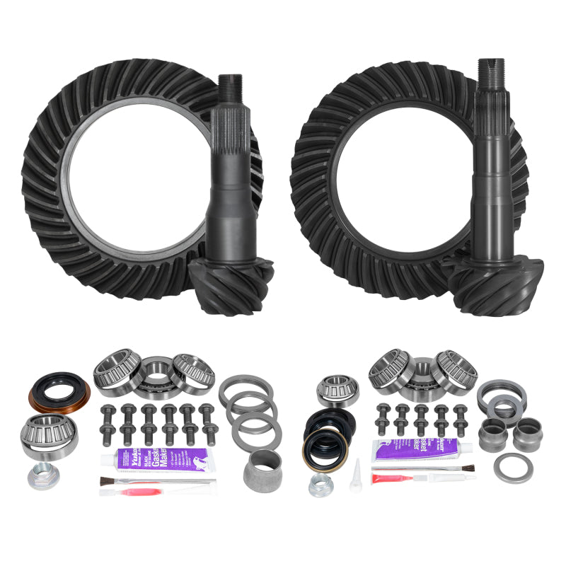 Kit de couronne et pignon Yukon avant et arrière pour différentiel Toyota 8.75/8IFS (A/T avec E-Locker) rapport 5.29
