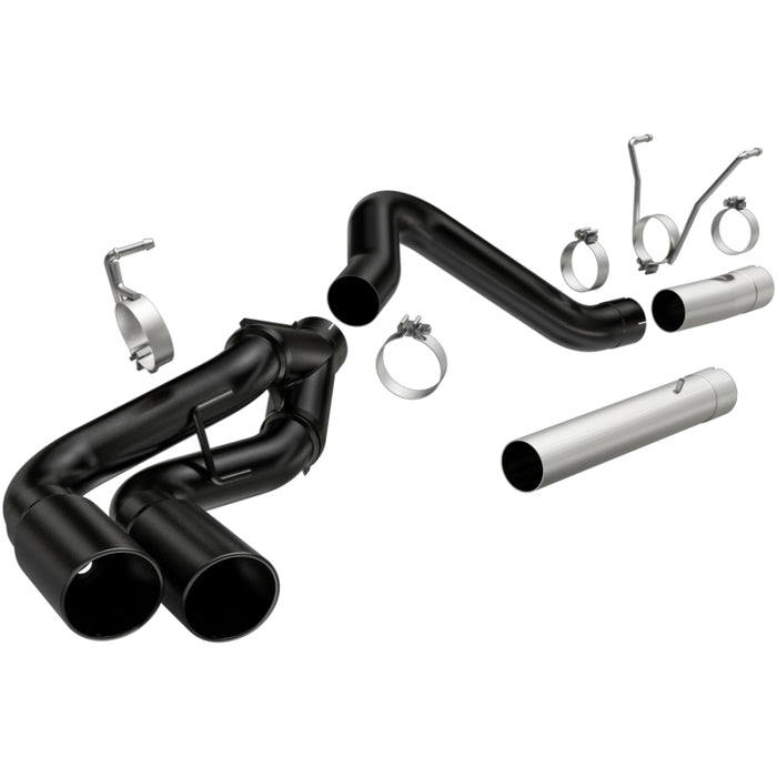 MagnaFlow 07-17 Dodge Ram 2500/3500 6,7 L DPF-Back Noir 4 po Double simple côté passager Sortie arrière