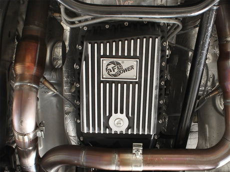Carter de transmission de puissance aFe usiné noir 09-14 Ford 6R80 F-150 Trucks