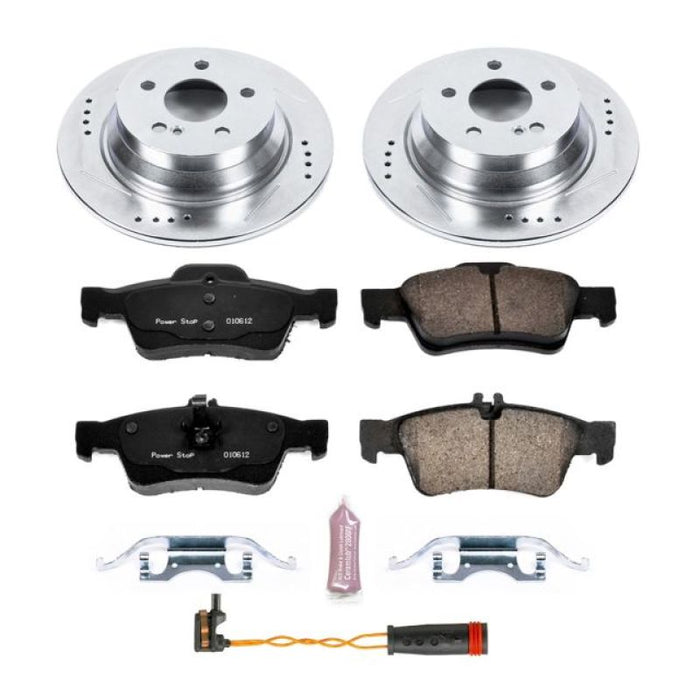 Power Stop 03-09 Mercedes-Benz E320 Rear Z23 Evolution Sport Brake Kit