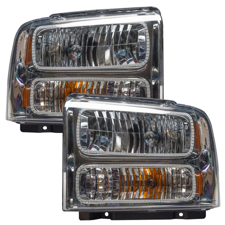 Oracle 05-07 Ford F-250/350 SMD HL - Chrome - ColorSHIFT VOIR LA GARANTIE