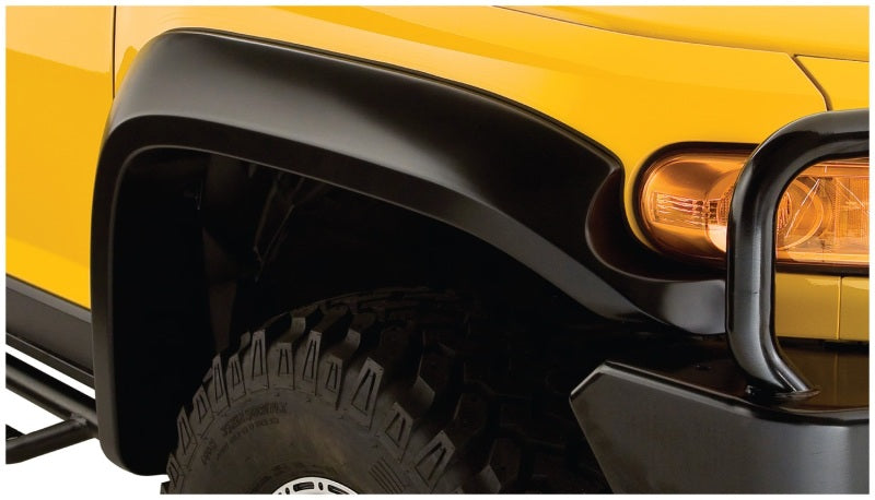 Bushwacker 07-14 Toyota FJ Cruiser Extend-A-Fender Style Flares 4 pièces - Noir