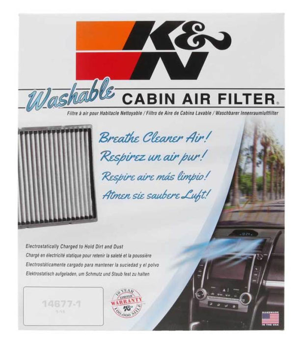 Filtre à air d'habitacle K&amp;N 08-20 Dodge Grand Caravan 3,6 L