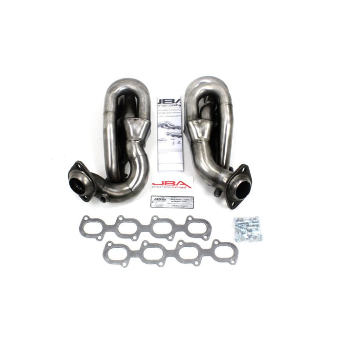 Collecteur d'échappement JBA 07-14 Ford GT500 5,4/5,8 L 4 soupapes 1-5/8 po primaire brut 409SS Cat4Ward