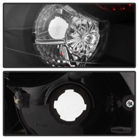Feux arrière Spyder Hyundai Santa Fe 01-06 (modèle 01-04, utilisez uniquement 3 ampoules) Euro Blk ALT-YD-HYSF01-BK