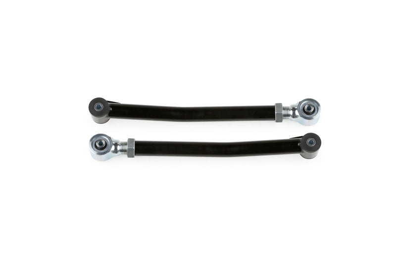 Bras de suspension avant inférieurs courts Fabtech 07-18 Jeep JK 4WD avec rotules en polyéthylène - Paire