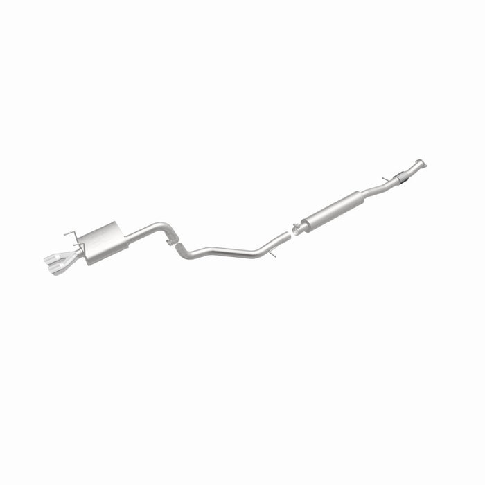 Échappement Catback SS MagnaFlow 12 Fiat 500 L4 1,4 L simple ligne droite D/S avec sortie arrière