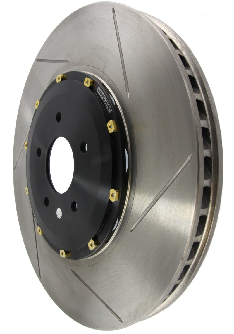 StopTech 05-14 Ford Mustang GT avec Brembo AeroRotor Remplacement direct 2 pièces Rotor avant droit fendu