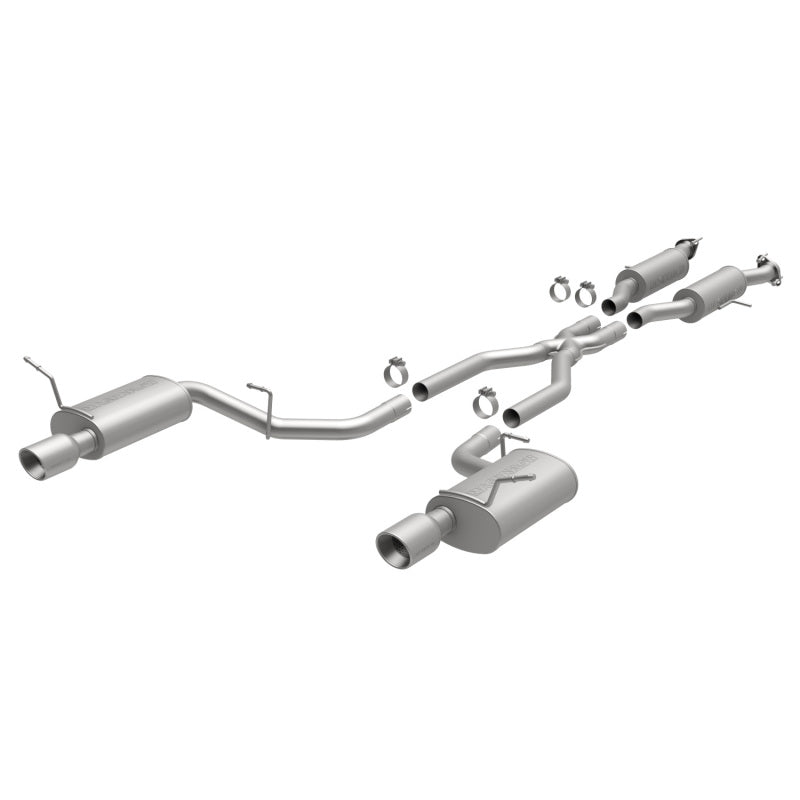 MagnaFlow 11-12 Dodge Durango V8 5.7L Dual Split Rear Exit Stainless Cat Back Performance Exhaust