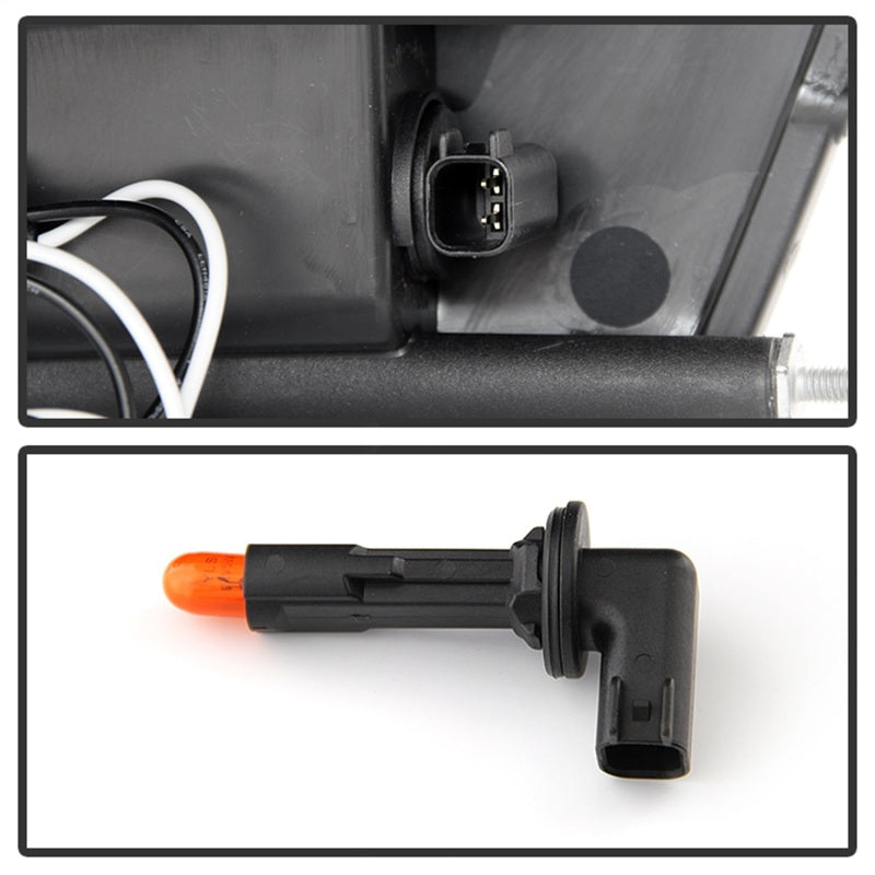 Phares de projecteur Spyder Dodge Ram 1500 06-08/Ram 2500 06-09 LED Halo LED Smke PRO-YD-DR06-HL-SM