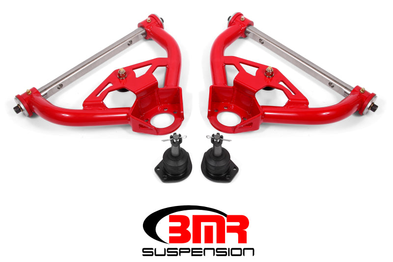 Bras de suspension supérieurs non réglables BMR 78-87 G-Body (polyuréthane) - Rouge