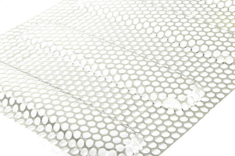 Grille de calandre robuste en acier inoxydable satiné pour Jeep Wrangler 07-18