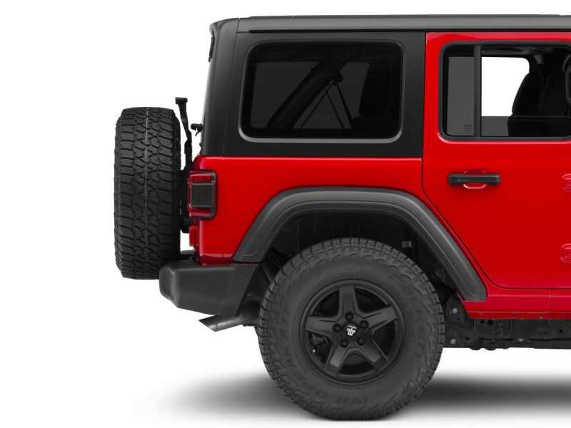 Feux arrière à LED Raxiom 18-23 Jeep Wrangler JL Horizon - Boîtier noir - Lentille rouge