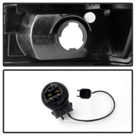 Feux arrière à LED Spyder Jeep Grand Cherokee 07-10 Noir ALT-YD-JGC07-LED-BK