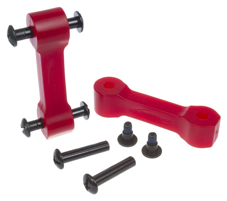 Mise à niveau du loquet de capot Daystar 1997-2006 Jeep Wrangler TJ rouge