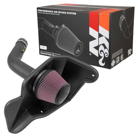 Kit d'admission hautes performances K&amp;N 15-17 pour Ford Mustang 3,7 L V6 F/I
