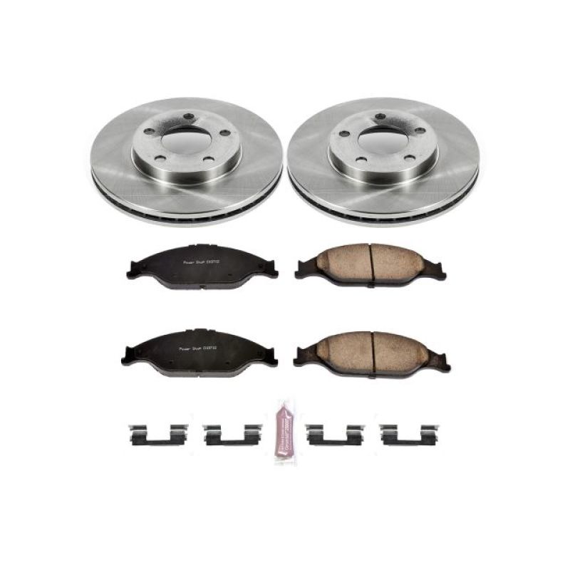 Kit de freins avant Power Stop Autospecialty pour Ford Mustang 99-04