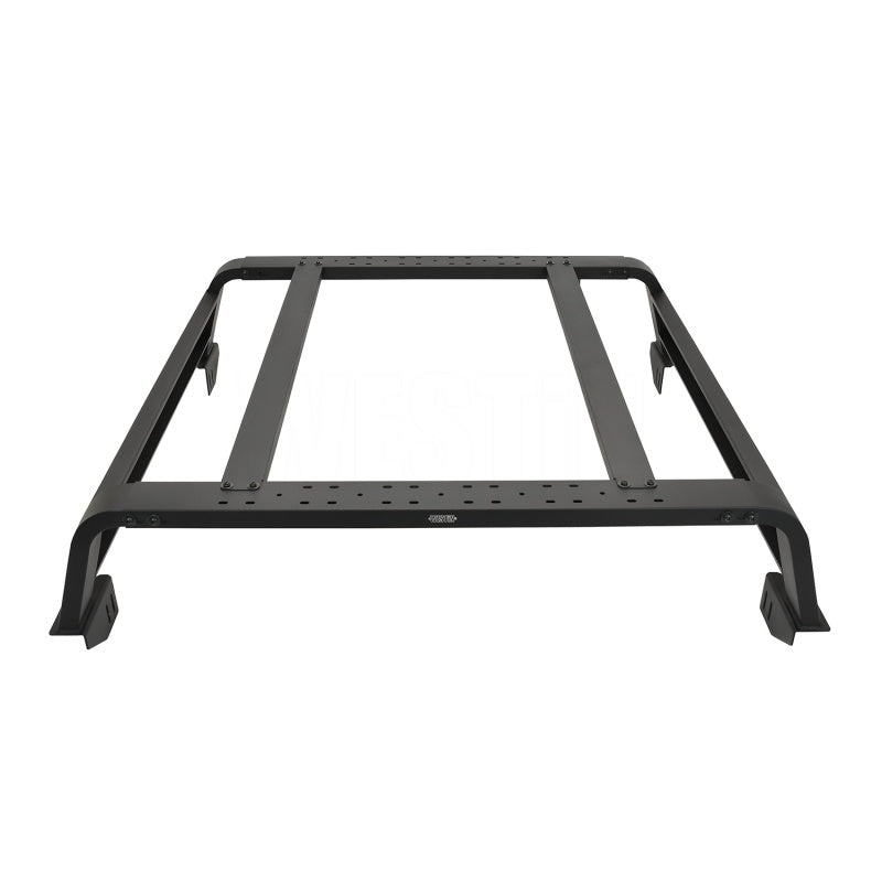 Porte-bagages Westin 05-21 Toyota Tacoma Overland de 6 pieds - Noir texturé