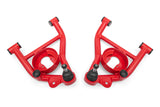 BMR 82-92 GM F-Body Non-Adj Lower A-Arms Delrin Bushings Spring Pocket - Red BMR Suspension