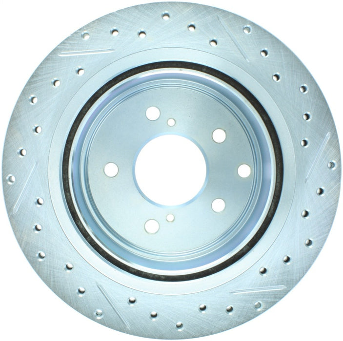 Disque de frein arrière droit fendu et percé StopTech 89-96 Nissan 300ZX Select Sport