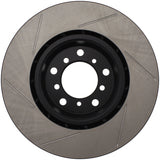 Rotor fendu avant gauche StopTech Power Slot pour BMW (E46)